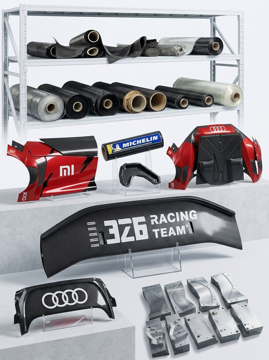 Advanced carbon fiber production equipment and raw material